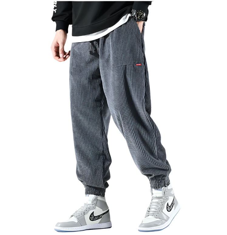Alloro | Pantaloni in Velluto a Coste