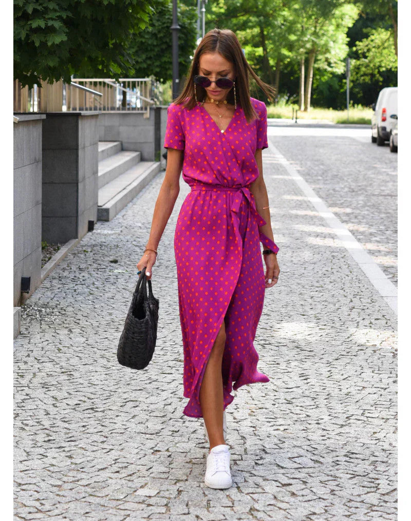 Elleli™ | Elegante abito con scollo a V