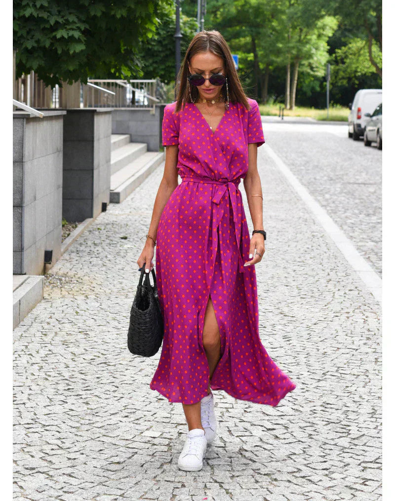 Elleli™ | Elegante abito con scollo a V