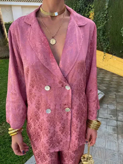 Eloise | Blazer in Jacquard Elegante