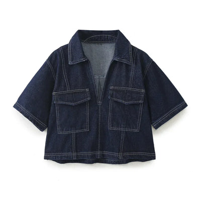 Sofia | Completo Denim V-hals