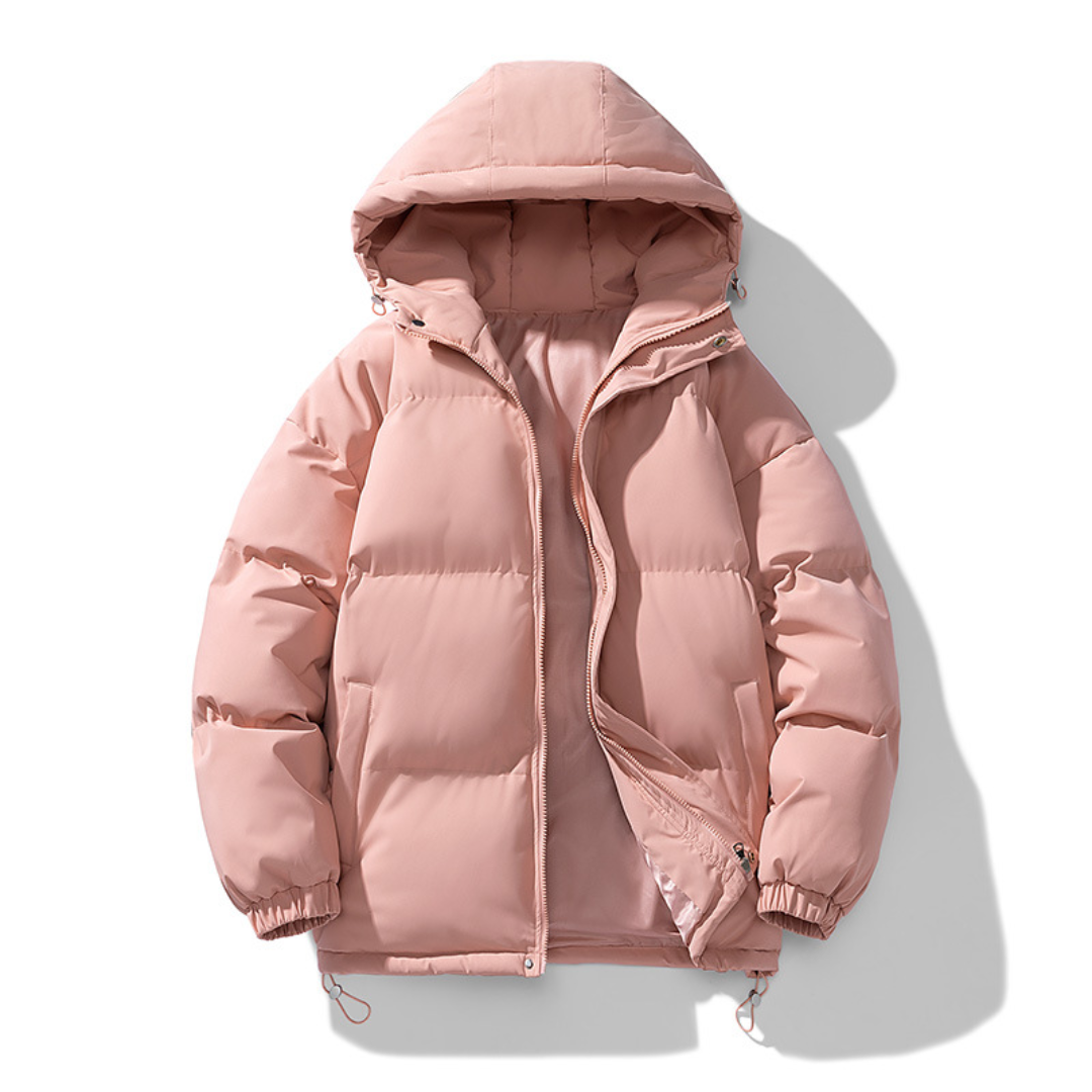 Cappotto invernale con cappuccio