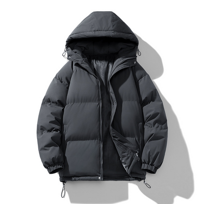 Cappotto invernale con cappuccio