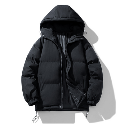 Cappotto invernale con cappuccio