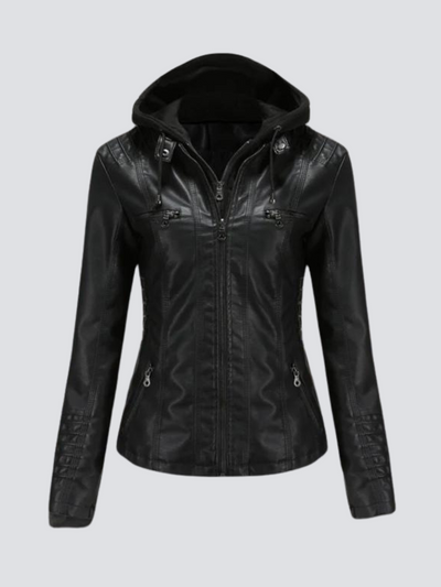 Giacca in pelle comoda