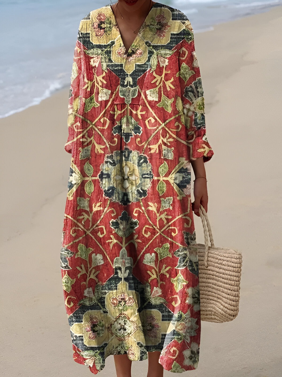 Teora™ | Abito stampato Summer Breeze