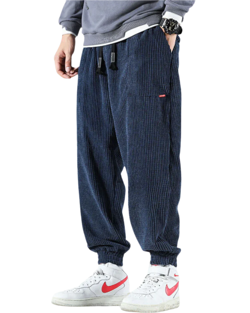 Alloro | Pantaloni in Velluto a Coste