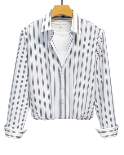 Givalli | Camicia Elegante a Strisce per Uomo