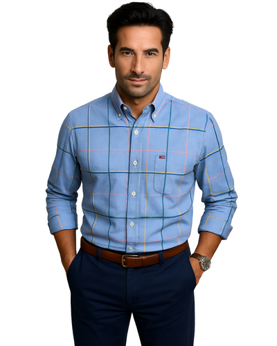 Givalli | Camicia Elegante in Cotone da Uomo