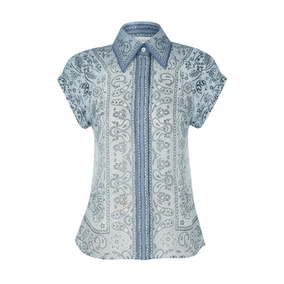 Abito estivo con stampa Paisley