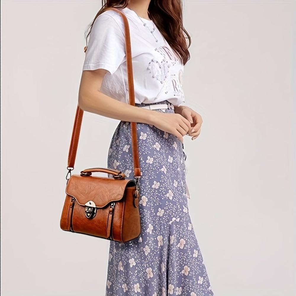 Luna | Borsa a Mano Retro Chic
