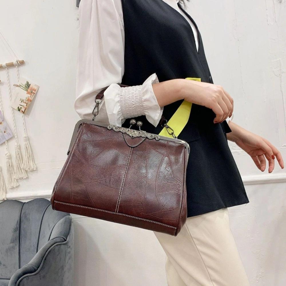 Sienna | Borsa Vintage Senza Tempo con Chiusura Elegante a Patta