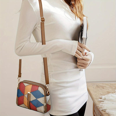 Clio | Borsa Mini Crossbody Patchwork