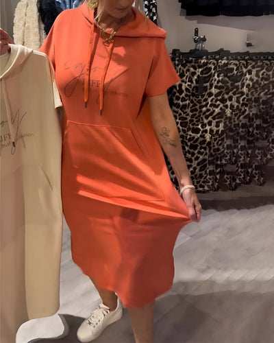 Brielle™ | Abito casual con cappuccio