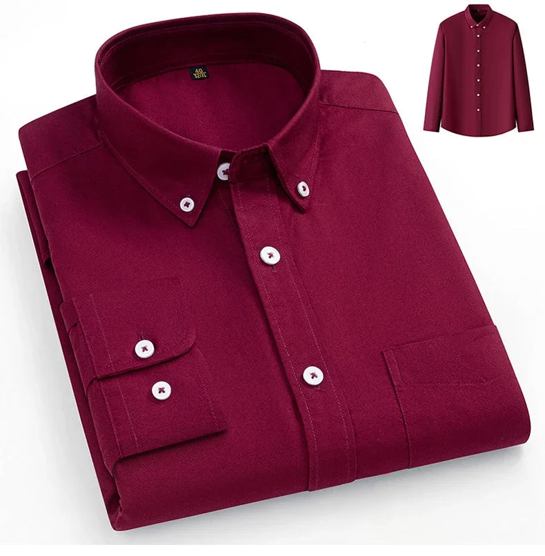 Givalli | Camicia Oxford Elegante in Cotone