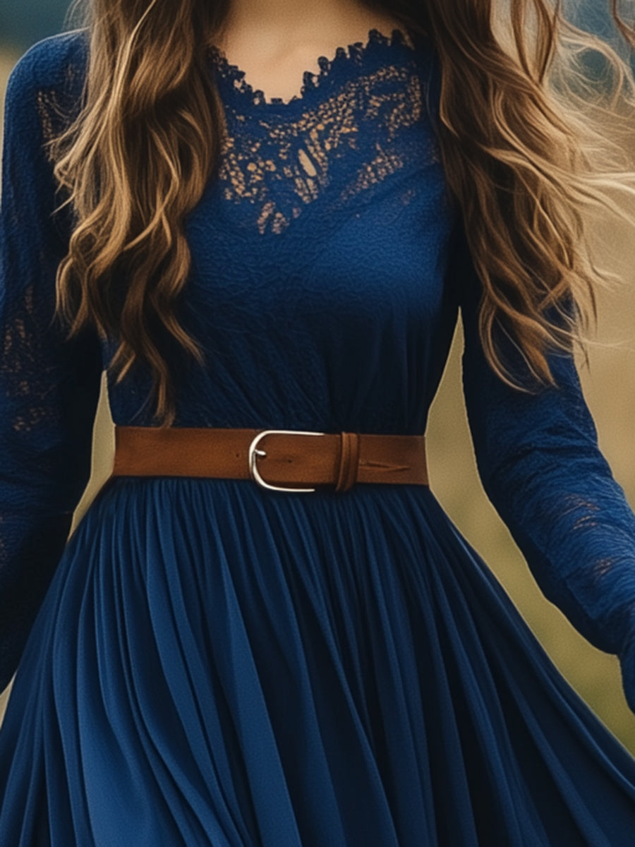 Sofia | Abito Elegante Blu