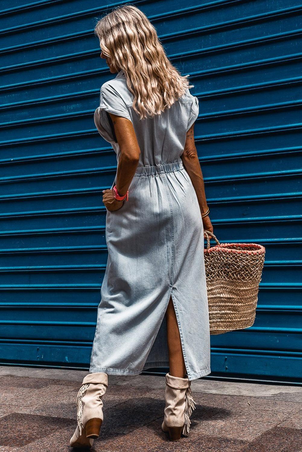 Sofia | Vestito Elegante Jeans