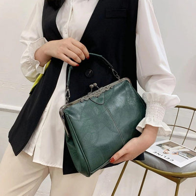 Sienna | Borsa Vintage Senza Tempo con Chiusura Elegante a Patta