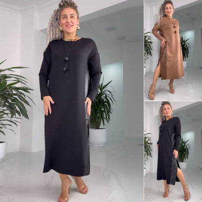 Elegante abito a maniche lunghe