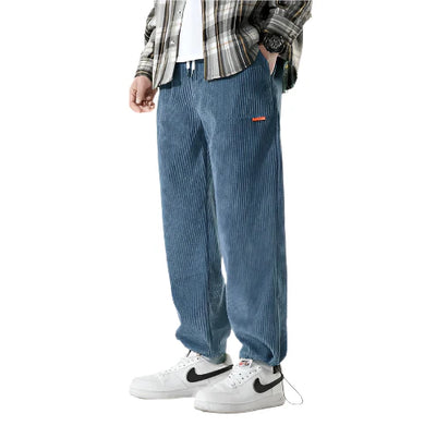 Alloro | Pantaloni in Velluto a Coste