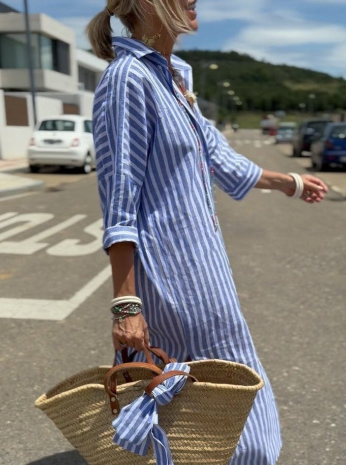 Sofia | Abito Elegante Stripes