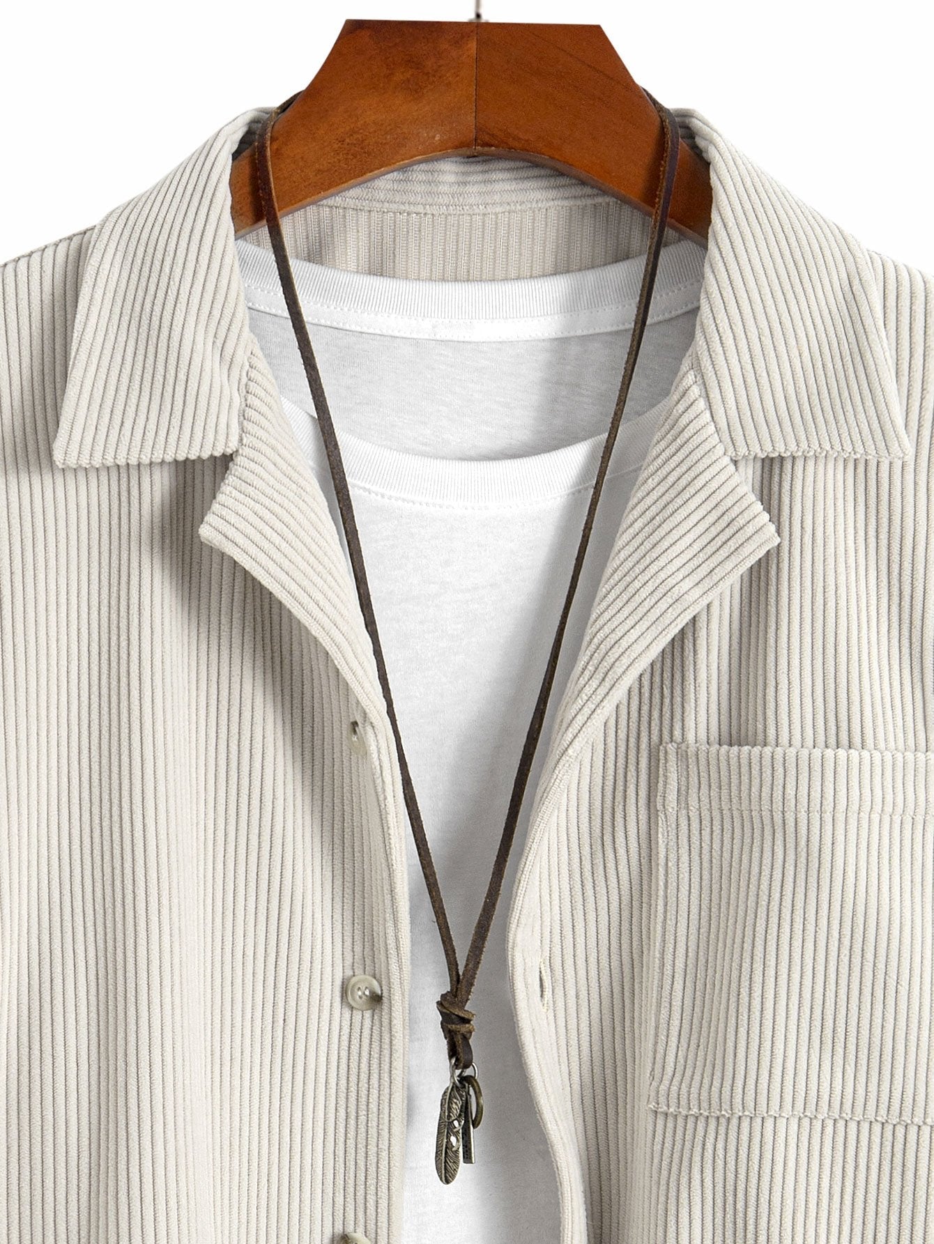 Luca | Camicia in velluto