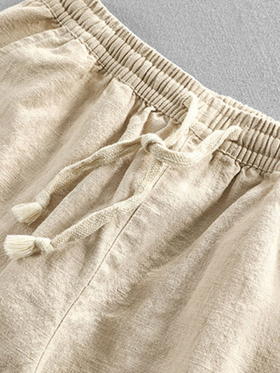 Emma | Pantaloni Corti in Lino