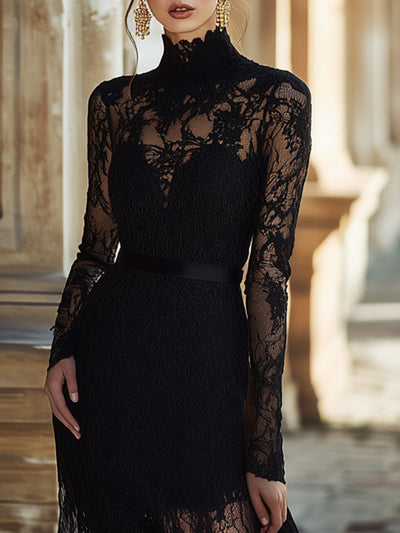 Serafina | Abito Elegante Nero