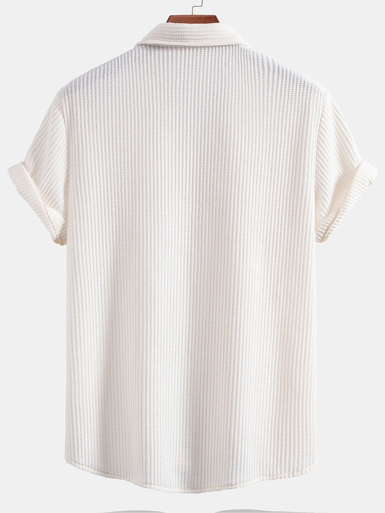 Luca | Camicia a Waffle & Pantaloni in Lino