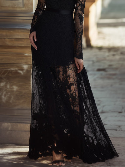 Serafina | Abito Elegante Nero