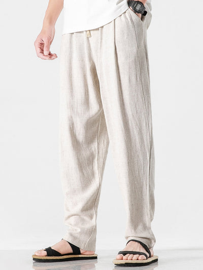 Luca | Pantaloni Harem in Lino