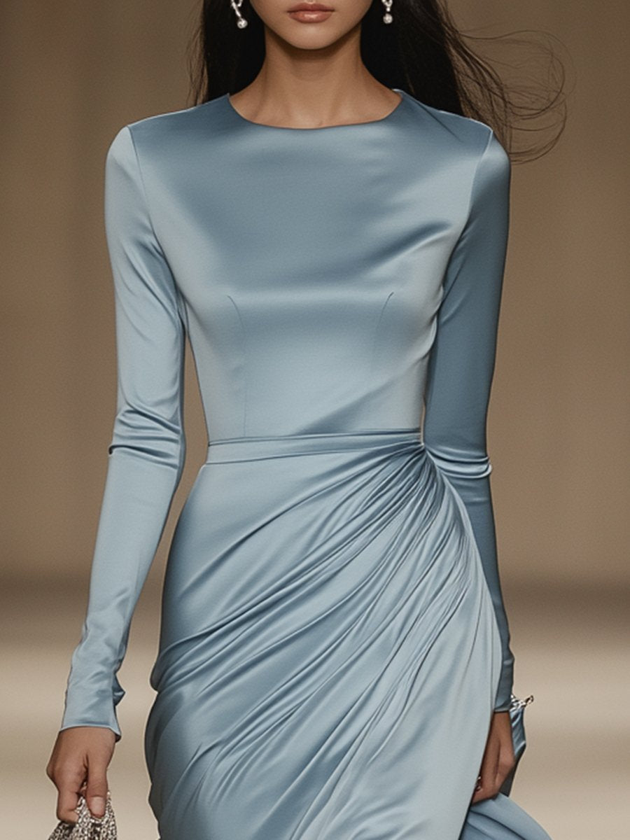 Selene | Abito Elegante Blu
