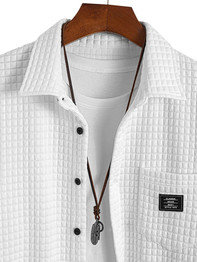 Marco | Camicia a Vaffle