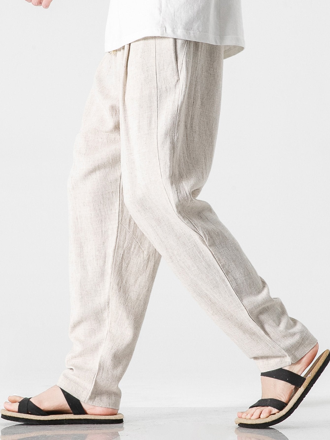 Luca | Pantaloni Harem in Lino