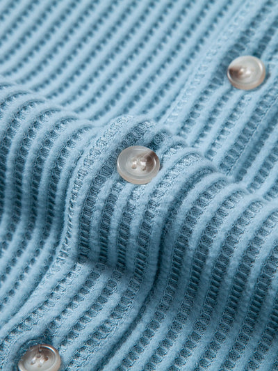 Luca | Camicia a Waffle & Pantaloni in Lino
