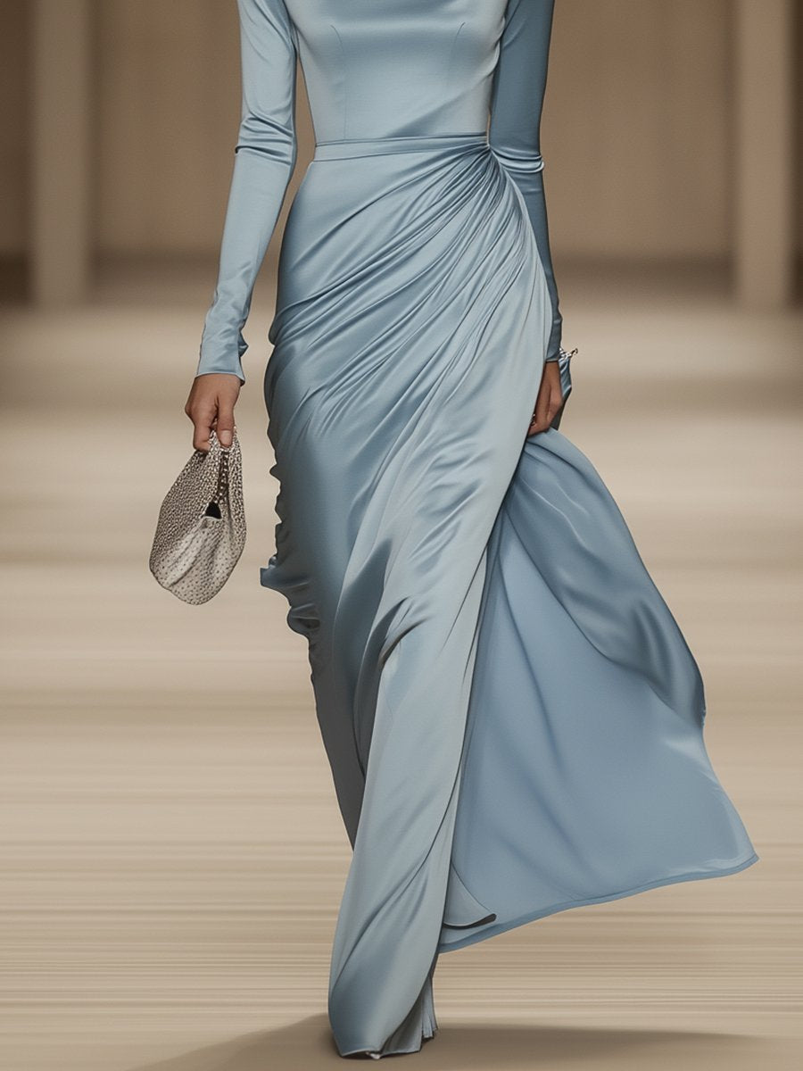 Selene | Abito Elegante Blu
