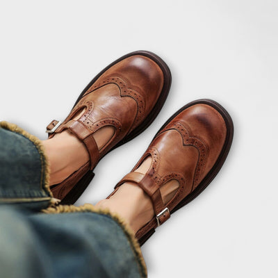 Giulia | Scarpe Mary Jane in Pelle