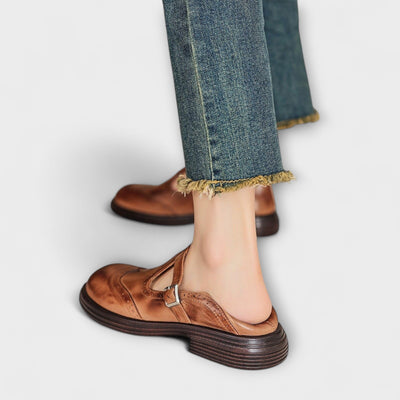 Giulia | Scarpe Mary Jane in Pelle