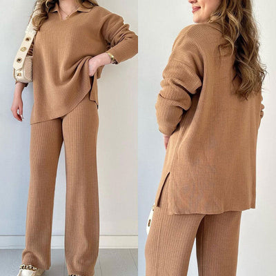 Completo lavorato a maglia comodo