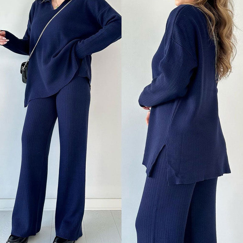Completo lavorato a maglia comodo