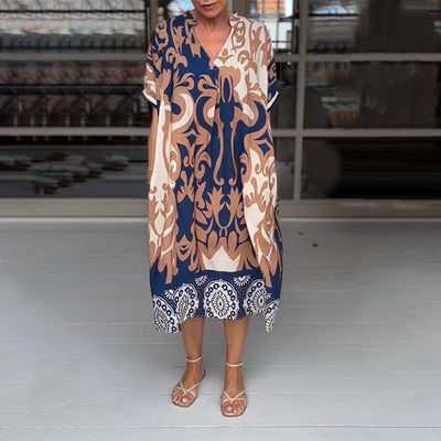 Alen™ | Abito Boho con copertura della pancia