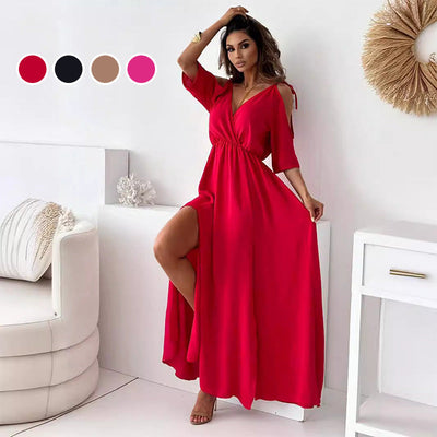 Virella™ | Abito elegante con spacco laterale