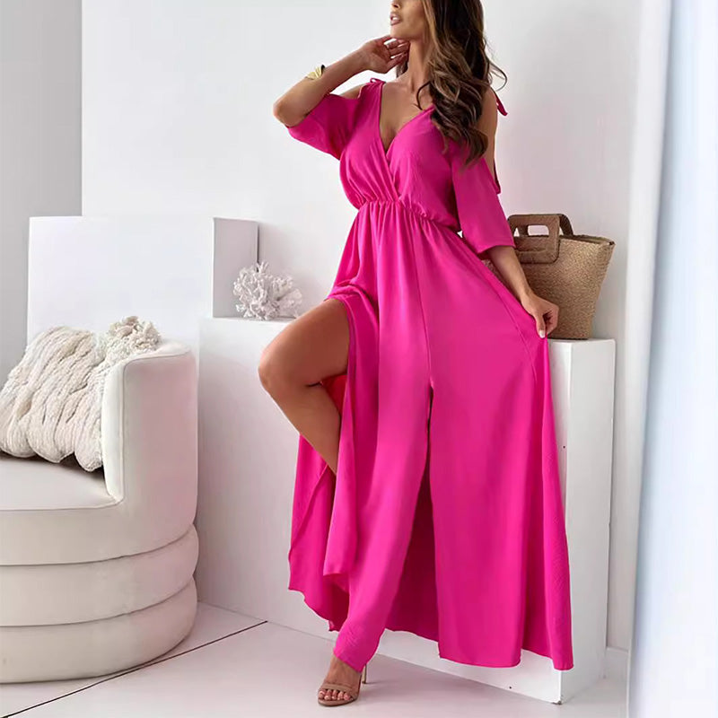 Virella™ | Abito elegante con spacco laterale