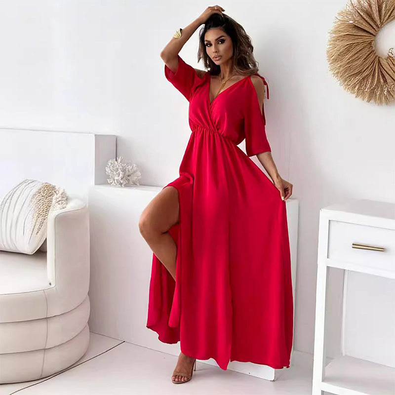 Virella™ | Abito elegante con spacco laterale