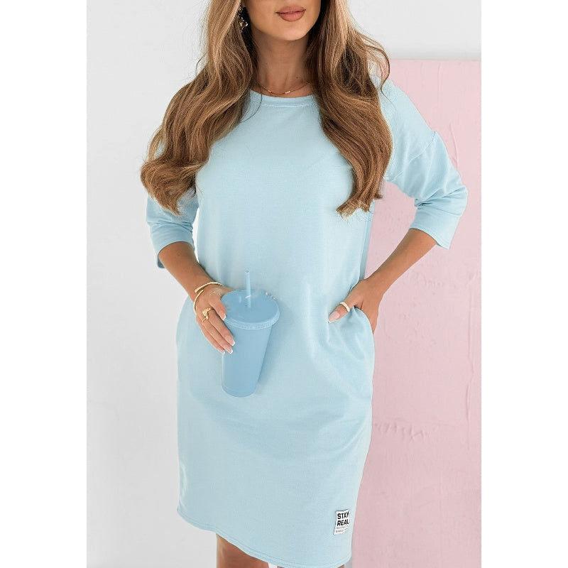 Faylinn™ | Abito con maniche a 3/4 e tasche