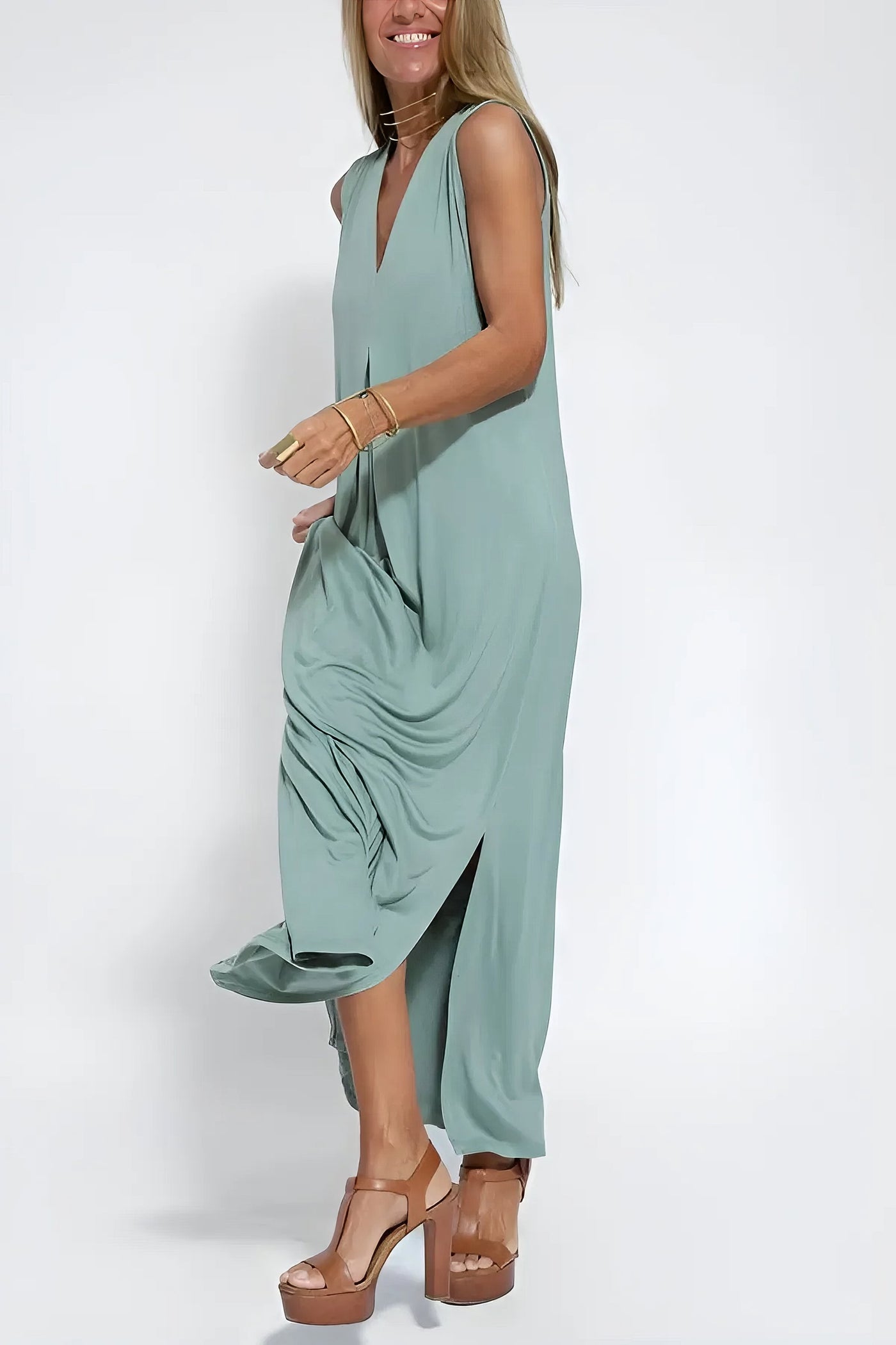 Jennifer | Abito lungo elegante + cardigan abbinato IN REGALO